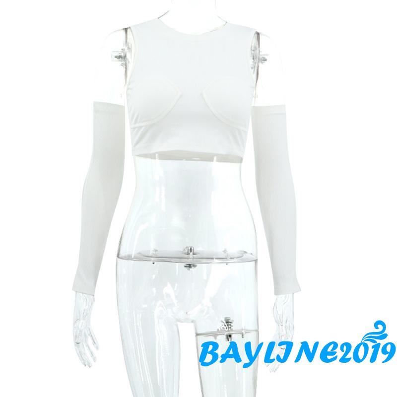 Áo Croptop Hai Dây Màu Trơn Dáng Ôm Thời Trang Mùa Hè Cho Nữ