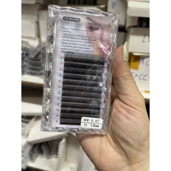 Mi cỏ 3 lá hàng chuẩn đẹp chất liệu mi tốt siêu bắt bám keo sp y hinh shop đăng