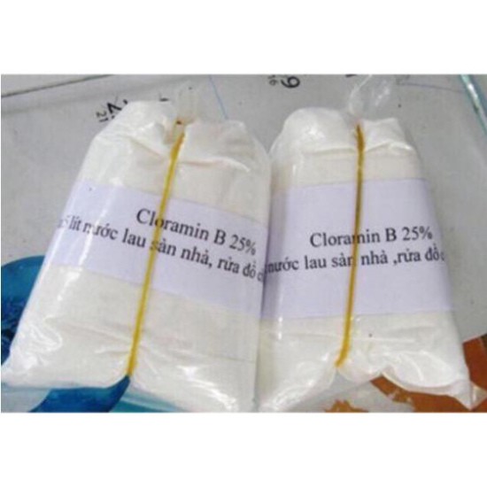 [SIEU SALE] [Hàng cÔNG TY] Bột khử trùng, khử khuẩn kháng khuẩn Cloramin b chloramin b tách thùng 1kg của Nhật Bản