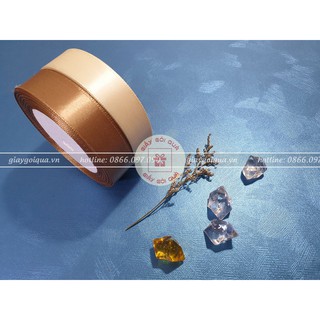 Combo 3m dây Ruy băng lụa trơn 2cm – RB17