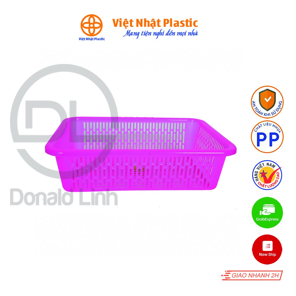 Rổ chữ nhật số 4-3594 Việt Nhật Plastic