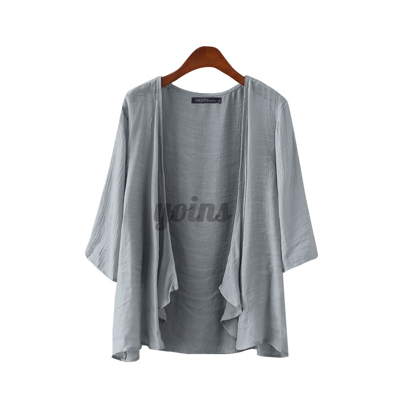 |YOINS|ZANZEA Women Baggy Summer Half Sleeve Sheer Beach Casual Cardigans | BigBuy360 - bigbuy360.vn