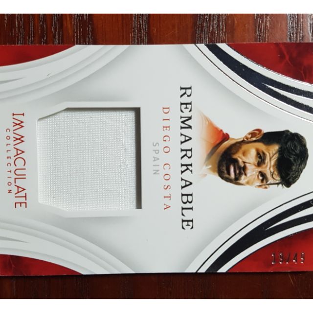Diego Costa Panini patch thẻ bóng đá