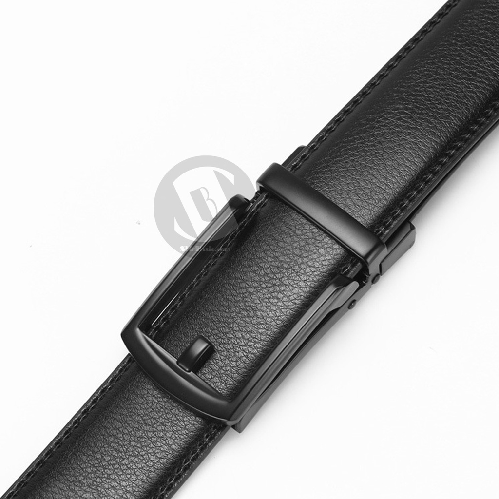 Dây Thắt Lưng, Nịt Nam Da Bò Cao Cấp - ShinBasic, Bảng Khoá Tự Động, Thời Trang Công Sở,  BELTS21BAS09