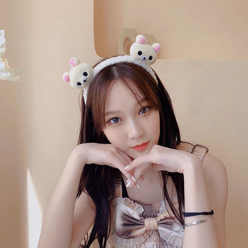 Băng đô cài tóc 2 chú gấu bear xinh xinh