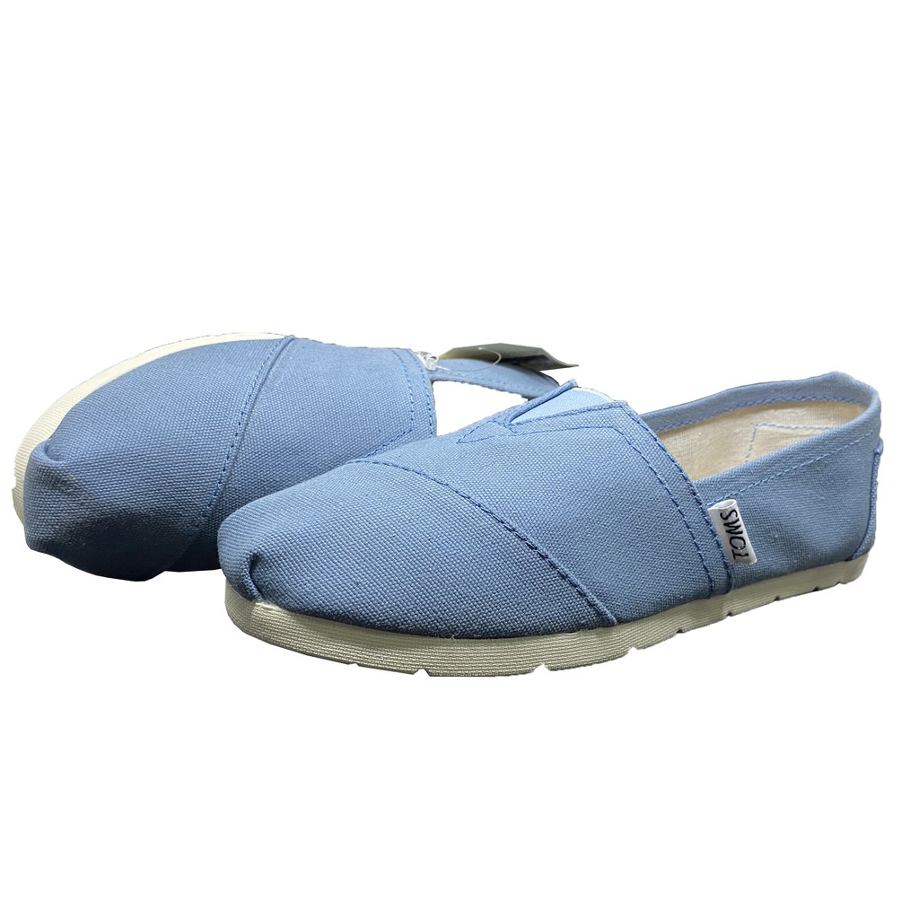 Giày toms Xám, GREY (Đế cao su đúc)