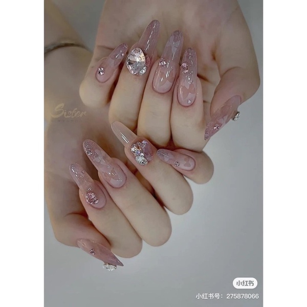 Sticker dán mờ làm móng hiệu ứng Ombre