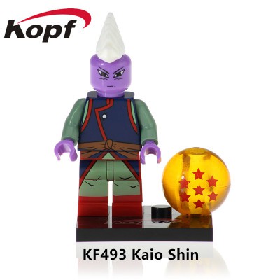 Non Lego Dragon Ball Đồ Chơi Lắp Ráp Minifigure Anime Mô Hình Sáng Tạo 7 viên ngọc rồng KF6036