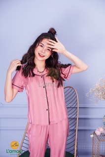 Bộ Lụa hồng trơn - Dài