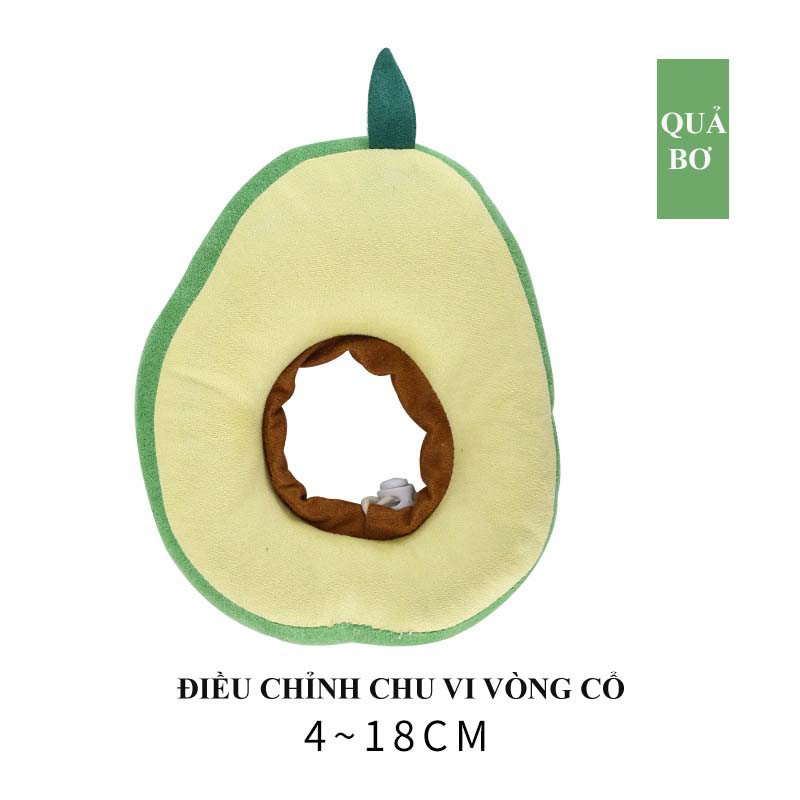 Vòng cổ chống liếm cho chó mèo / Gối ôm cổ chống liếm đáng yêu cho thú cưng
