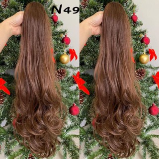 Ngoặm tóc xoăn dài 50cm