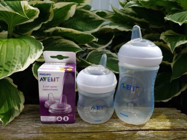 Núm ti thay thế bình Philips Avent Natural và tay cầm bình sữa