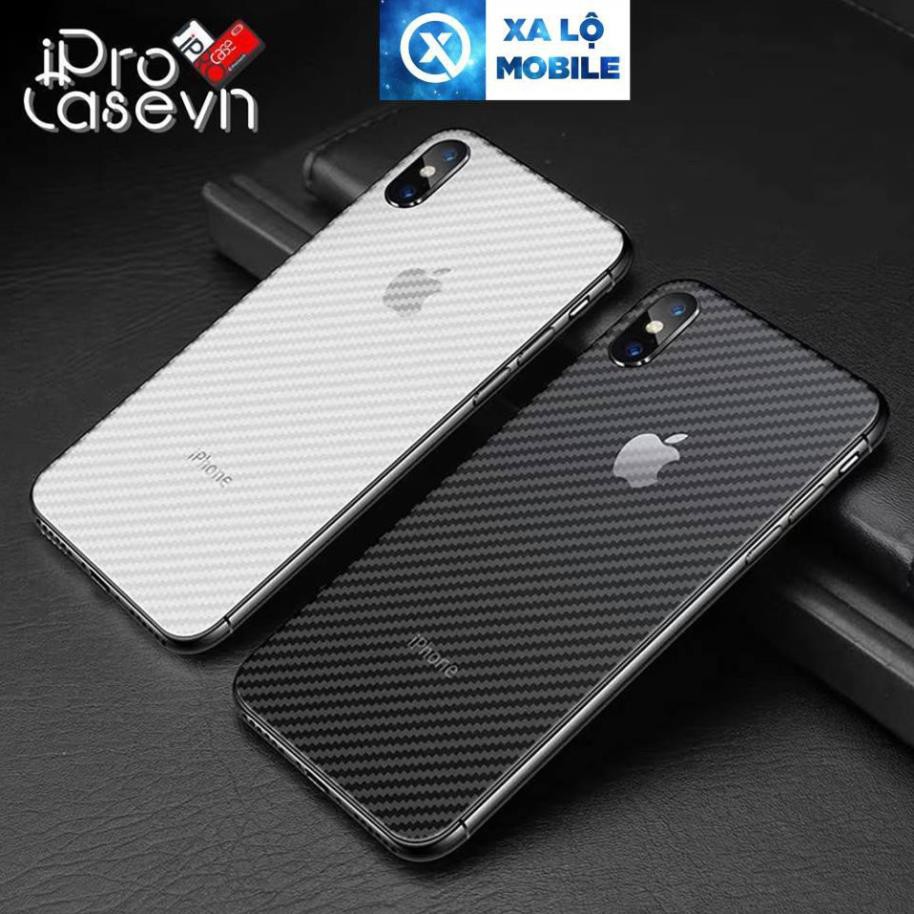 MIẾNG DÁN CARBON IPHONE 4 5 5C 5s 6 6s 6plus 6splus 7 7plus 8 8plus X XS XR XSM