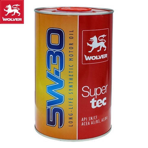 Wolver SuperTec 5W-30 Nhớt động cơ ô Tô, Xe Tay Ga cao cấp nhập Đức 1 Lít