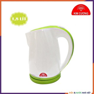 Bình đun nhựa siêu tốc kim cương kc-at 1,8 lít