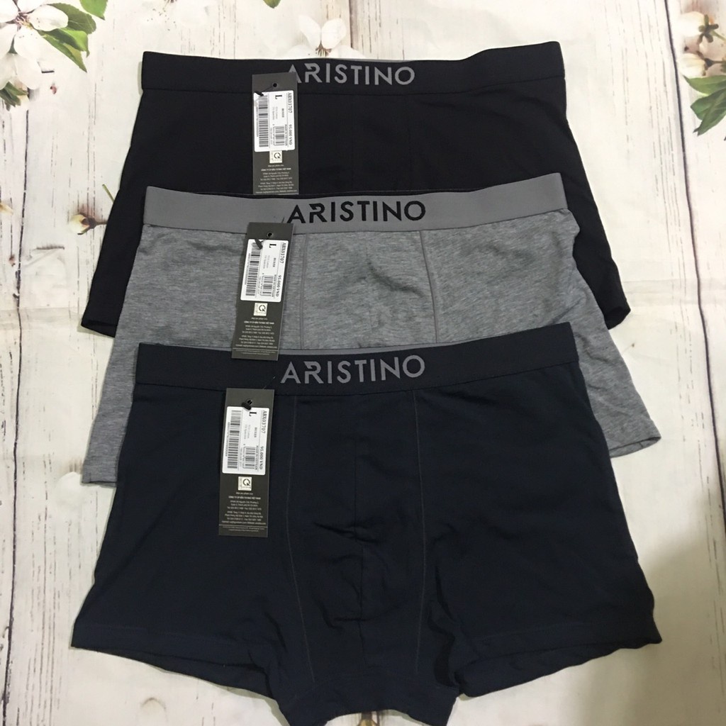 Quần lót nam Aristino ABX03707 quần sịp đùi quần xì boxer nhiều màu chất cotton mềm mại thoáng mát cao cấp chính hãng