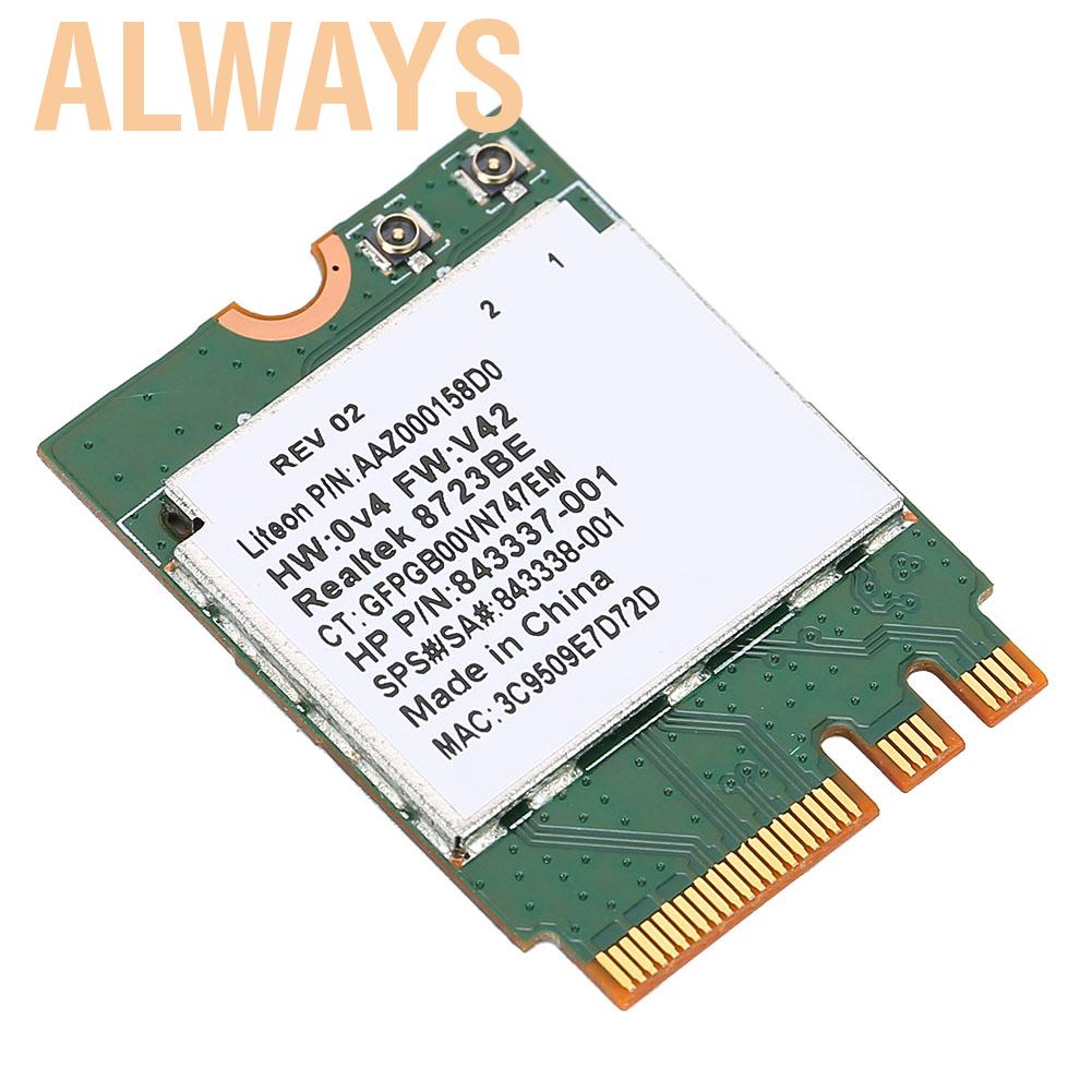 Thẻ Wifi 2.4G Không Dây 2 Trong 1 Với Ngff M2