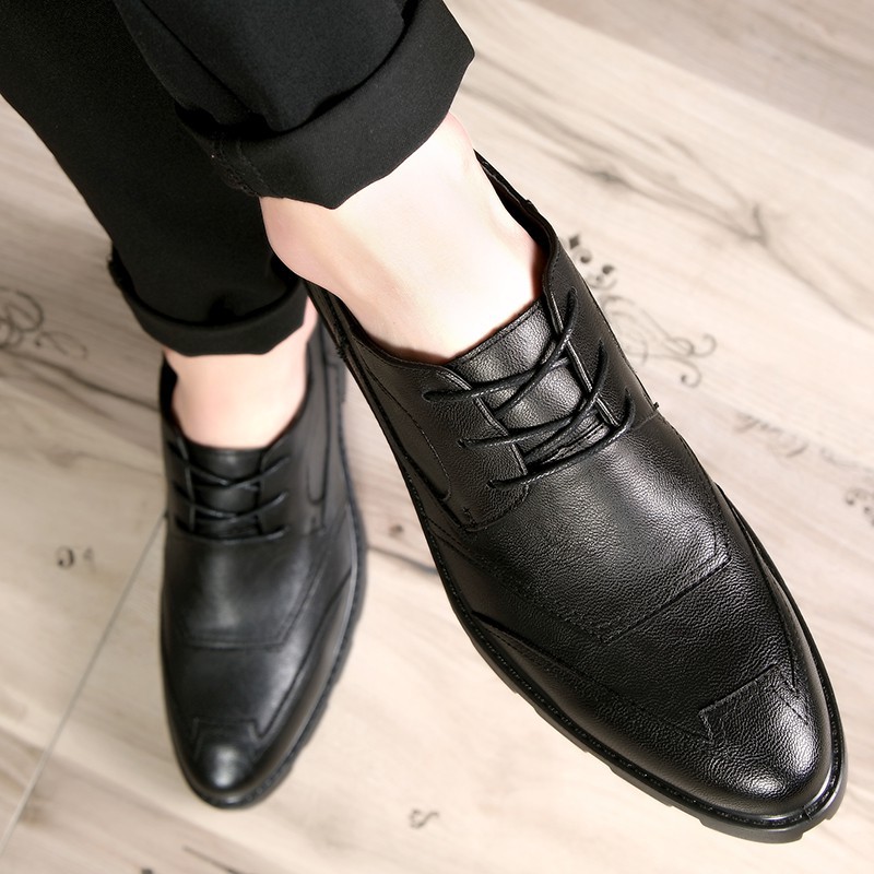 Giày Da Oxford Phong Cách Văn Phòng Dành Cho Nam Giới