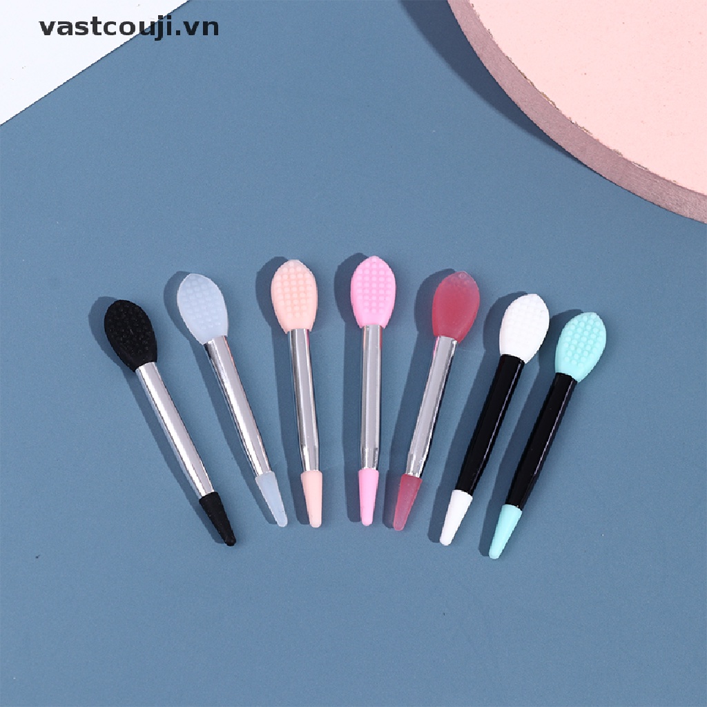 1 Cọ Tô Son Môi Hai Đầu Bằng Silicon Vnstji