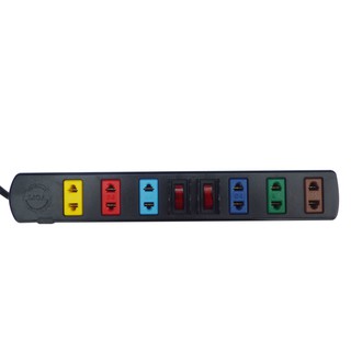 Ổ ĐIỆN LIOA 6S5 - 6 Ổ ĐIỆN 2 CÔNG TẮC - DÂY DÀI 5M