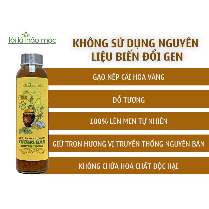 Tương bần Tuệ Viên _ nguyên liệu hữu cơ _ lên men truyền thống trong chum sành