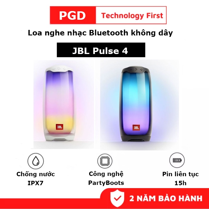 Loa Bluetooth JBL Pulse 4 - Loa Nghe Nhạc Công Suất Cực Lớn 20W - Loa Karaoke Âm Bass Mạnh Mẽ ...