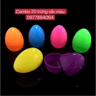 COMBO 10 TRỨNG SẮC MÀU ( Supprise Eggs)