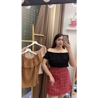 Chân váy chữ A kẻ caro bigsize