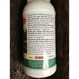 Chế phẩm Nano AKH super plus chai 500ml