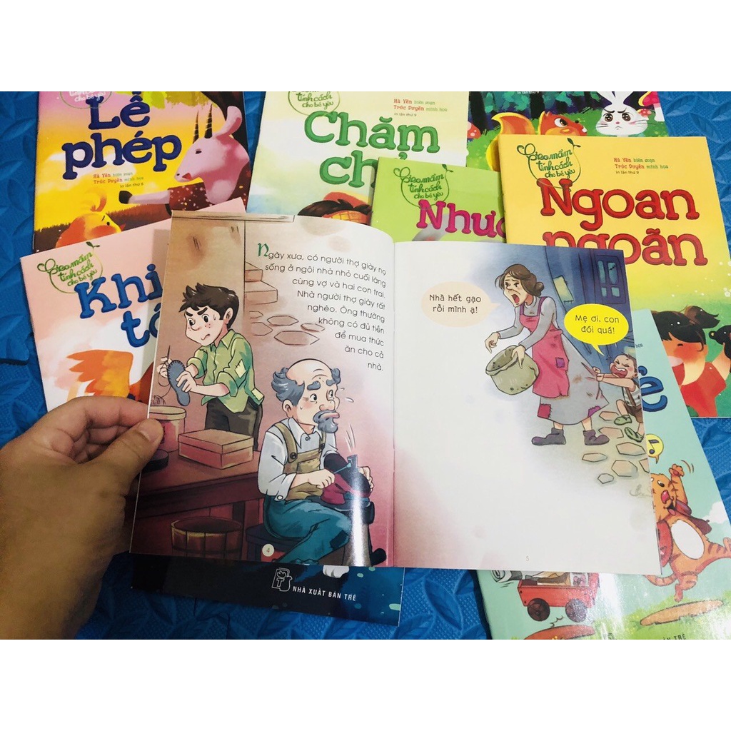 Bộ 9 cuốn Gieo Mầm Tính Cách Cho Bé Yêu