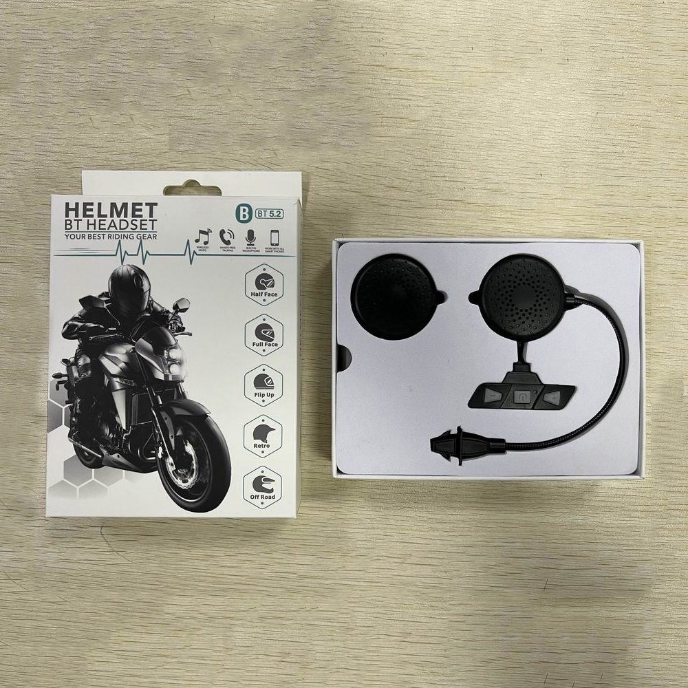 Tai Nghe Bluetooth 5.2 Không Dây 35 Giờ Chống Nhiễu Âm Thanh Sống Động Cho Mũ Bảo Hiểm