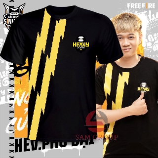 Áo Free Frie [Hàng có sẵn] In 3D Màu Đen Team Heavvy