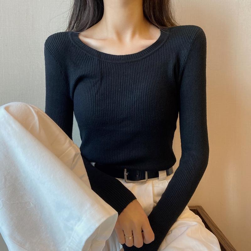 Áo Sweater Cổ Tròn Thời Trang Thu Đông Mới 2022 Cho Nữ