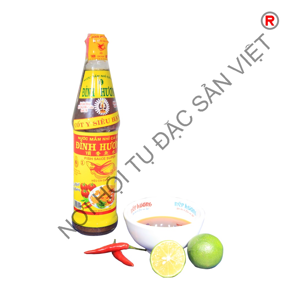 Nước mắm Đỉnh Hương – 35 độ - 55 độ - 65 độ / 600ml – đặc sản An Giang