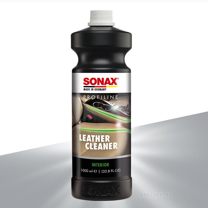 Vệ sinh làm sạch ghế da Sonax Leather Cleaner 270300 (xe ôtô, sofa da) 1 lít