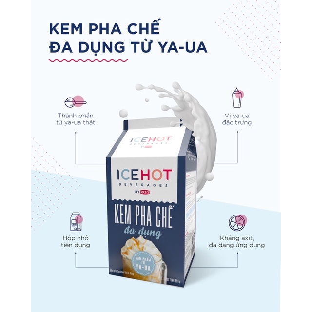 Kem béo thực vật Rich’s Ice Hot / Kem pha chế topping