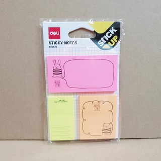 Giấy nhắn hình - Giấy note hình Deli A55502