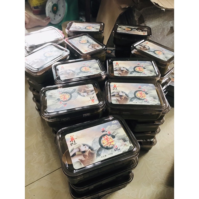 Bùn gừng giảm béo 500G, bùn đắp đau mỏi xương khớp