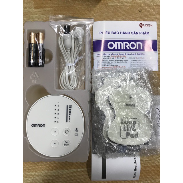 Máy massage xung điện omron HV-F013