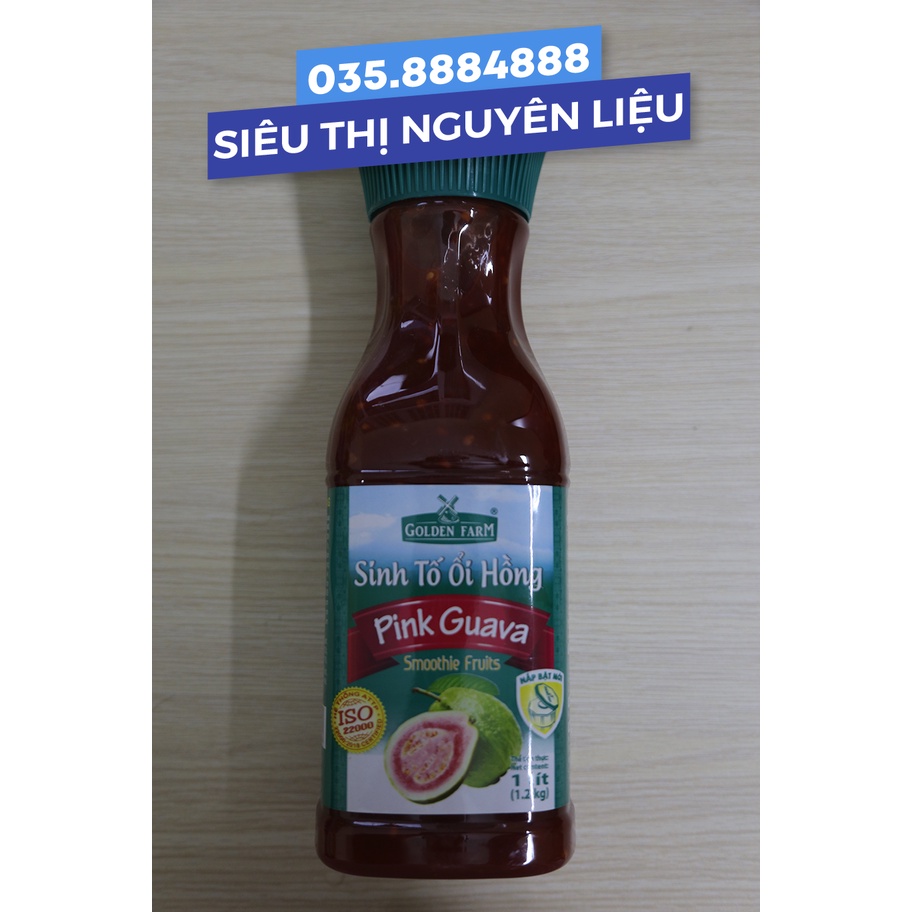 Sinh tố Golden Farm Ổi hồng 1L