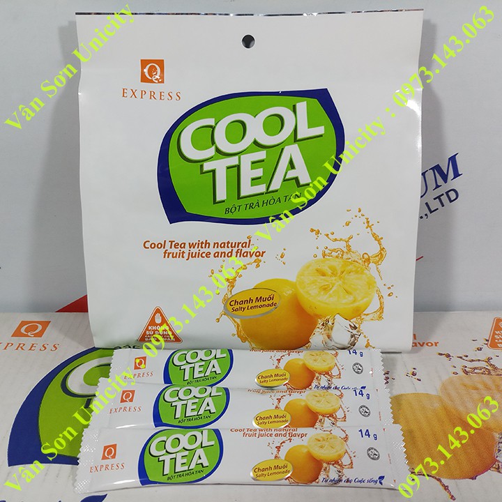 Trà Chanh Muối Trần Quang bịch 336g (24 gói dài * 14g)