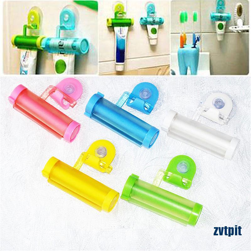 Dụng cụ ép tuýp kem đánh răng bằng nhựa nhiều màu tuỳ chọn
