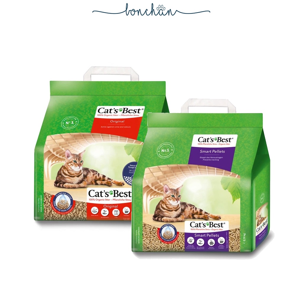 Cát Cat's Best - Cát gỗ vệ sinh cho mèo