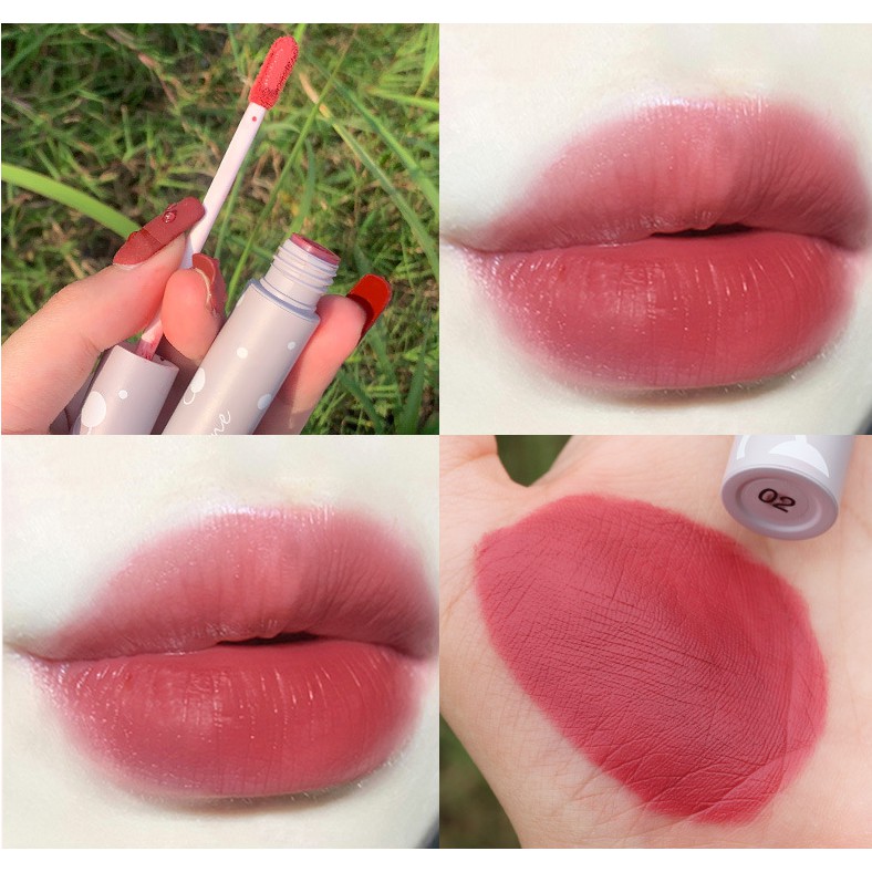 [Hàng mới về] Son Kem Lì Maxfine Mịn Như Nhung Nhẹ Môi Vỏ Chấm Bi Mới Quà Tặng Cho Nữ Sinh/Người Mới Bắt Đầu | BigBuy360 - bigbuy360.vn