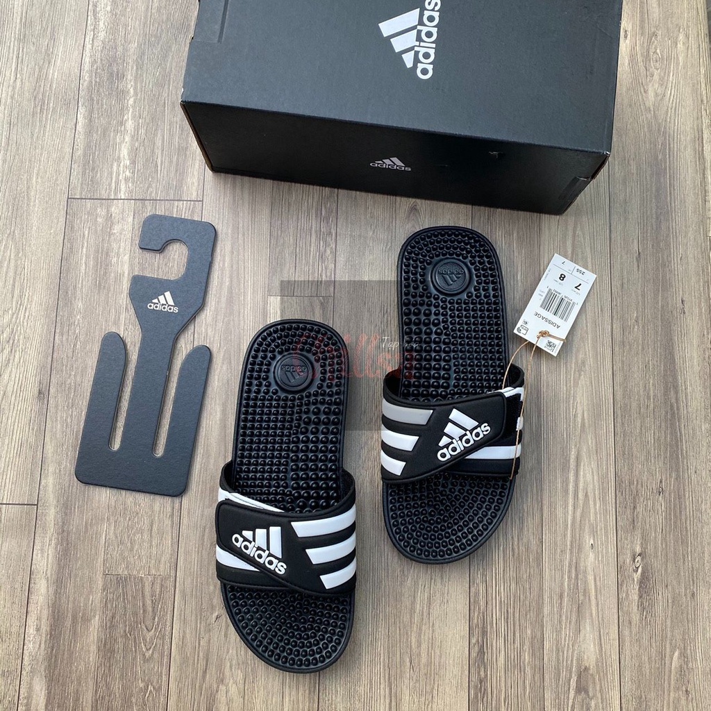 Dép ADIDAS ADISSAGE SLIDES F35580 G28843  Authentic mang êm chân, bền đẹp