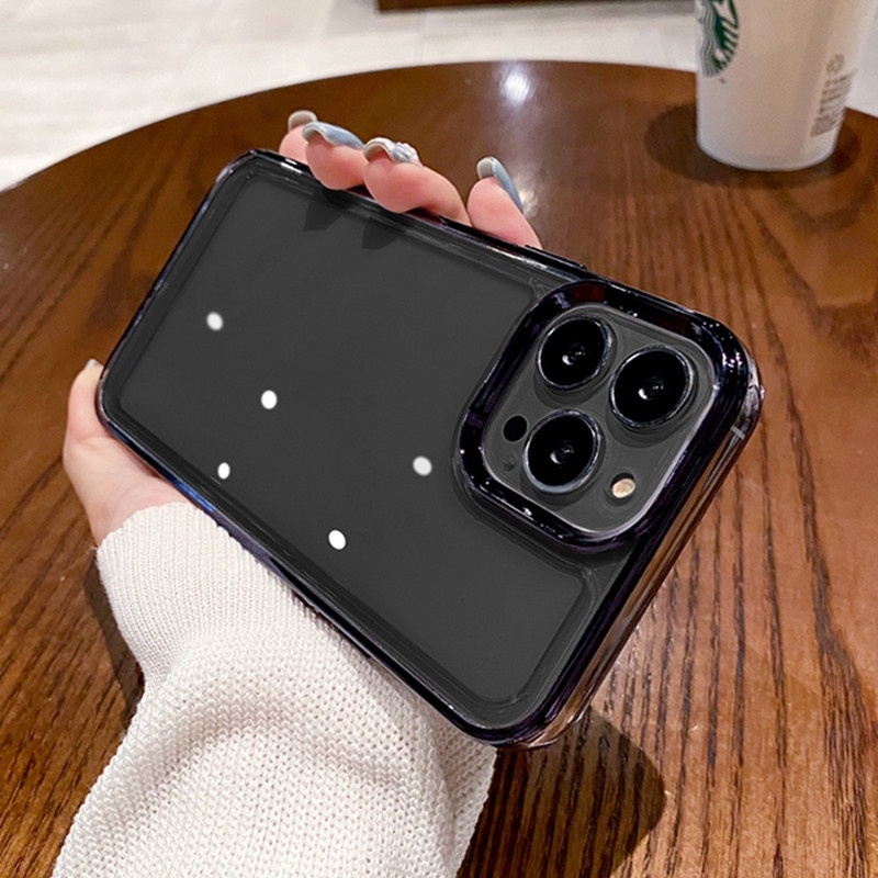 Ốp lưng iPhone 14 13 12 11 Pro max 14plus case ốp lưng Điện Thoại iphone 14 13 12 11 promax acrylic Trong Suốt Mạ Điện Chống Sốc Cho ip 14 pro max 13 12 11 pro max XR
