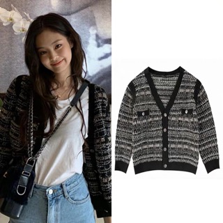 ÁO KHOÁC LEN JENNIE BLACKPINK