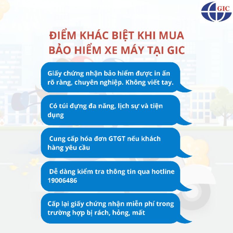 TOÀN QUỐC [Voucher giấy] Bảo Hiểm Xe Máy Trên và Dưới 50cc, Xe Máy Điện - GIC