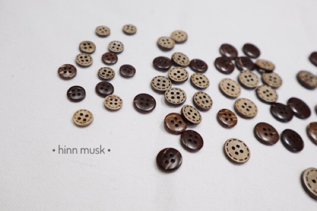 Khuy gỗ dừa handmade
