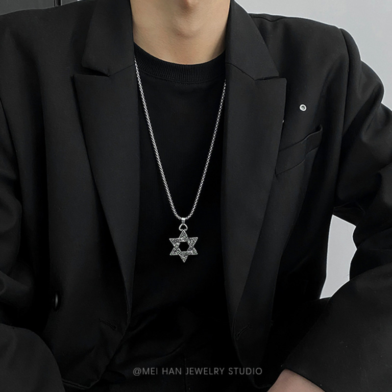 vòng cổ Thép Titan Phong Cách Hip Hop Đường Phố Cho Nam Và Nữ